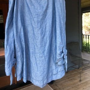 Free people denim dress/long shirt